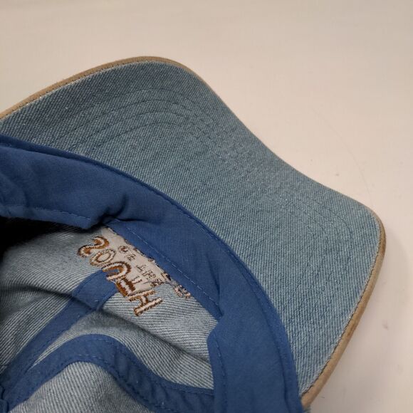 Unbranded Men's South of the Border Slideback Hat Blue Denim OSFA Embroidered - Picture 10 of 11